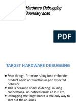 Target Hardware Debugging Boundary Scan