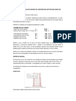 Memoria de Calculo Muros Balcones