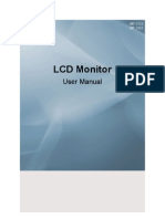 LCD Monitor: User Manual