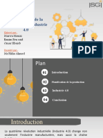 Planification de La Production Et Industrie 4.0: Marwa Houizi Ranim Ben Said Omar Hbaieb MR - Fikha Ahmed