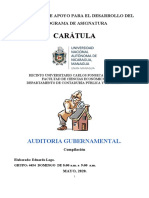 Unidad II Auditoria Gubernamental 2020 Domingo 10.05.2020