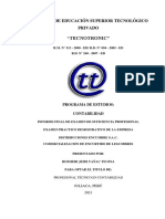 Informe Final de Examen de Suficiencia Profesional Rosmeri Jeidi Yañac Ticona