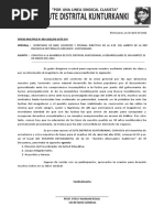 Oficio de Convocatoria Sute