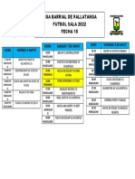 Calendario Borrador Fecha 2