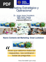 3 Marketing Estratégico y Operacional Prof Jorge Jarpa V. EEN Enero 2022