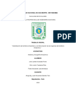 Informe Sobre La Delimitación Del Territorio Amazónico