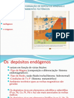 Aula 4 Processos de Formação Dos Depósitos Minerais