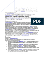 Scale: Comparative and Non Comparative Scaling Composite Measures