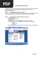 BEACON SAP GUI Installation Procedure
