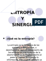 Entropía Y Sinergia