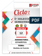 Estadistica Sem12 Medidas de Posicion