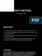 8601 Unit 05 - Activity Method