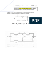 Kirchhoff Second Law