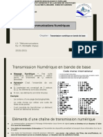 Chapitre I Transmission Numérique Bande Base