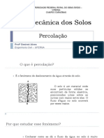 Aula 4 Percolação Nos Solos