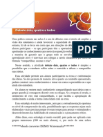 Debate Dois, Quatro, Todos - A Sala de Aula Inovadora Estratégias Pedagógicas para Fomentar o Aprend... - 91-93