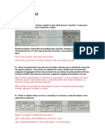 Compilado de Provas de Banco de Dados - UNIP EAD