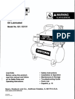 Craftsman Air Compressor Manual