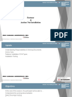 Fastener & Anchor Nut Installation: © 2017 MHI Canada Aerospace, Inc. All Rights Reserved. Proprietary and Confidential