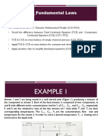 Tutorial - Fundamental Laws - Non Reactive Systems