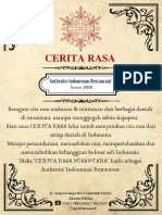 Menu Cerita Rasa 2022