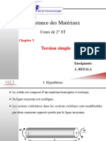 Chapitre 5 Torsion Simple