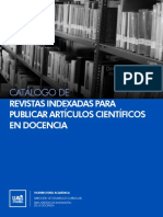 Catalogo Revistas Indexadas Docencia