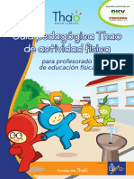 Guía Pedagógica Thao de Actividad Física