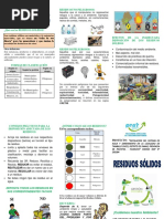 Triptico Residuos Solidos