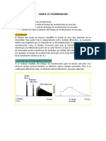 Tiempo de Reverberación