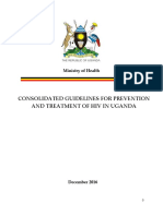 Consolidated Guidelines For Prevention and Treatment of HIV in Uganda 2016