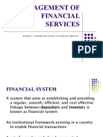 Management of Financial Services