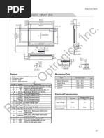 Raystar Optronics, Inc.: RX12864A1 Graphic 128x64 Dots