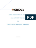 Ghana Grid Company Ltd. (Gridco) : APRIL 2022