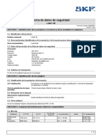 SKF LGAF 3E Hoja de Seguridad