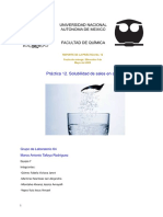 Practica 12. Solubilidad de Sales en Agua