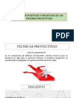 4 Aspectos Positivos y Negativos de Las Pruebas Proyectivas