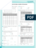 MAT6P - U2 - Ficha Adicional Organización de Datos en Tabla de Frecuencias