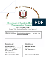 Formatiin of Y Bus Matrix