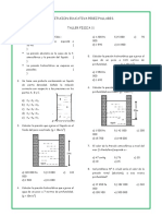 Taller Presion Hidrostatica