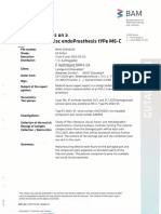 M6 Artificial Disc Failure Report (1st Part)