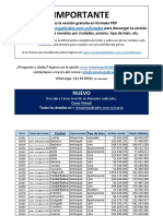 Listado de Remates Judiciales en Colombia Versión Gratis Ultima Semana Julio y Primera Semana Agosto 2021