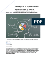 7 Consejos para Mejorar Tu Agilidad Mental