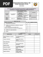 Oficio A Tutor y Actas