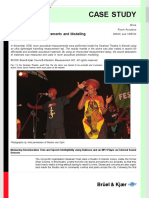 Case Study: Sarakasi Theatre Nairobi, Kenya Room Acoustical Measurements and Modelling