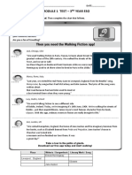 Test Module 1 - 3rd Eso