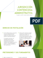 Jurisdicción Contenciosa Administrativa: Alumno: Gilbert Duban Herrera Pealez