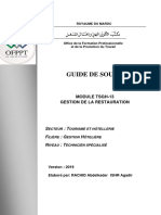 GH M13 Gestion de La Restauration