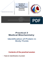 2 - Practical Biochemistry Protein Detection