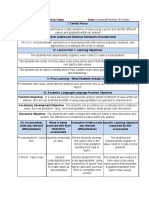 Edtpa Learning Segment Lesson Plans